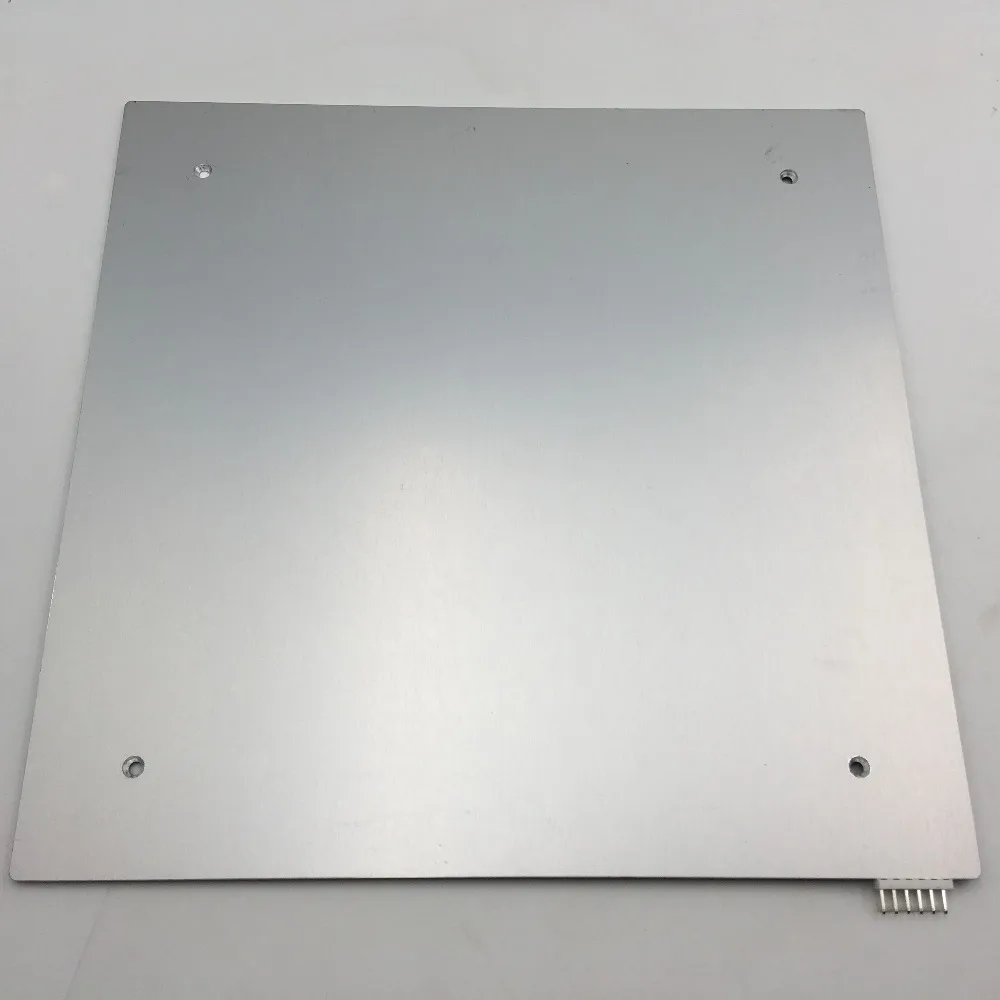 Tamanho de Impressão Aquecida de Alumínio Aquecimento de Alumínio Viveiro para Cr-10 Funssor Grande Cama Atualizado 310*310*3mm 24v 220w 5 cama aquecida de alumínio atualizado aquecimento de