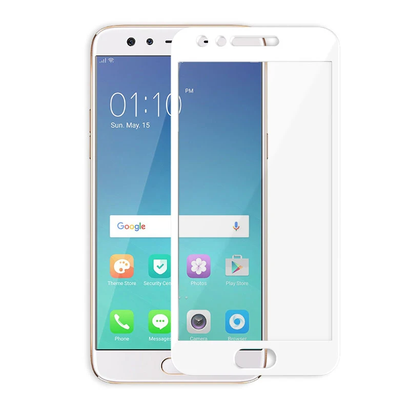 2 шт 3D закаленное стекло для OPPO F3 Plus полное покрытие экрана Защитная пленка