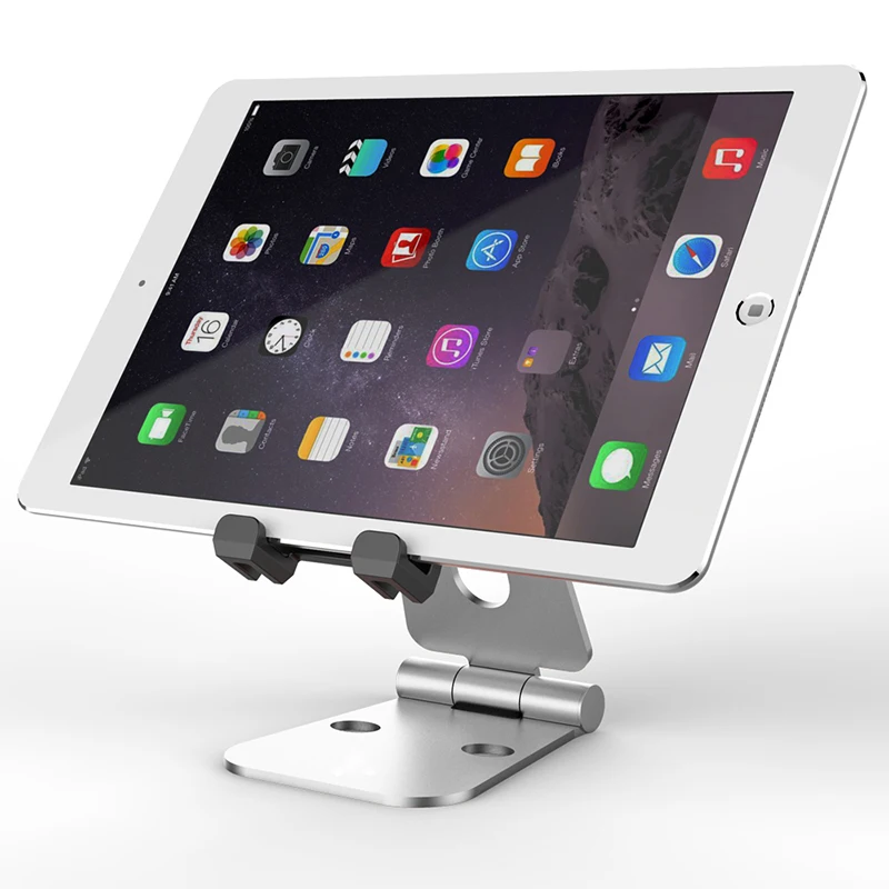  SeenDa Folding Tablet Stand Aluminum Multi-Angle Adjustment Desk Holder Mobile Phone Stand Double-F