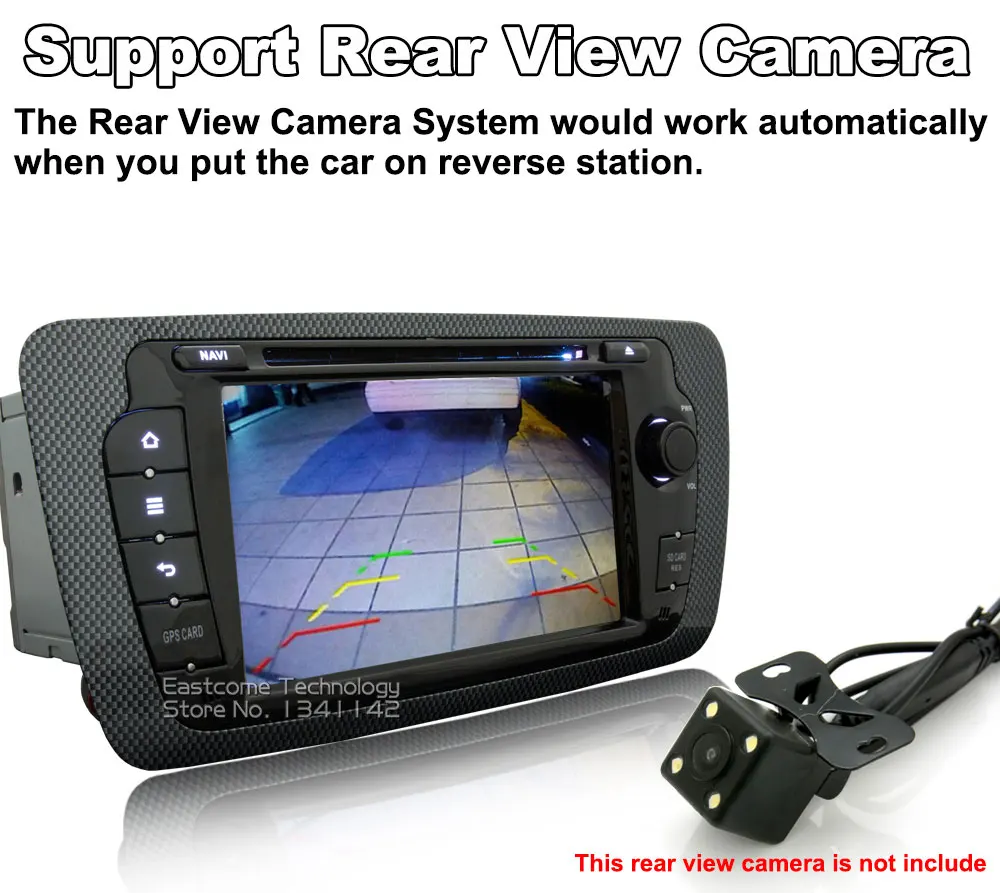 Flash Deal Octa Core 2 Din Android 6.01 Car DVD Automotivo For Seat Ibiza 2009 2010 2011 2012 2013 2014 With GPS Radio Rear View Camera 9