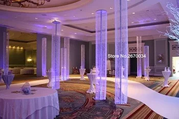 

200cm height )beautiful wedding aisle decorations