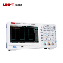 UNI T UTD2102CEX-II цифровой осциллограф 2CH 100 МГц Пропускная способность 1GS/s Scopemeter 8 дюймов TFT lcd ETL Сертификация