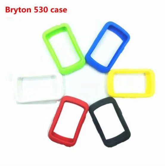 

Outdoor bicycle edge 530 computer silicone protective cover + LCD screen protective film cheap Suitable for Bryton 530 MTB