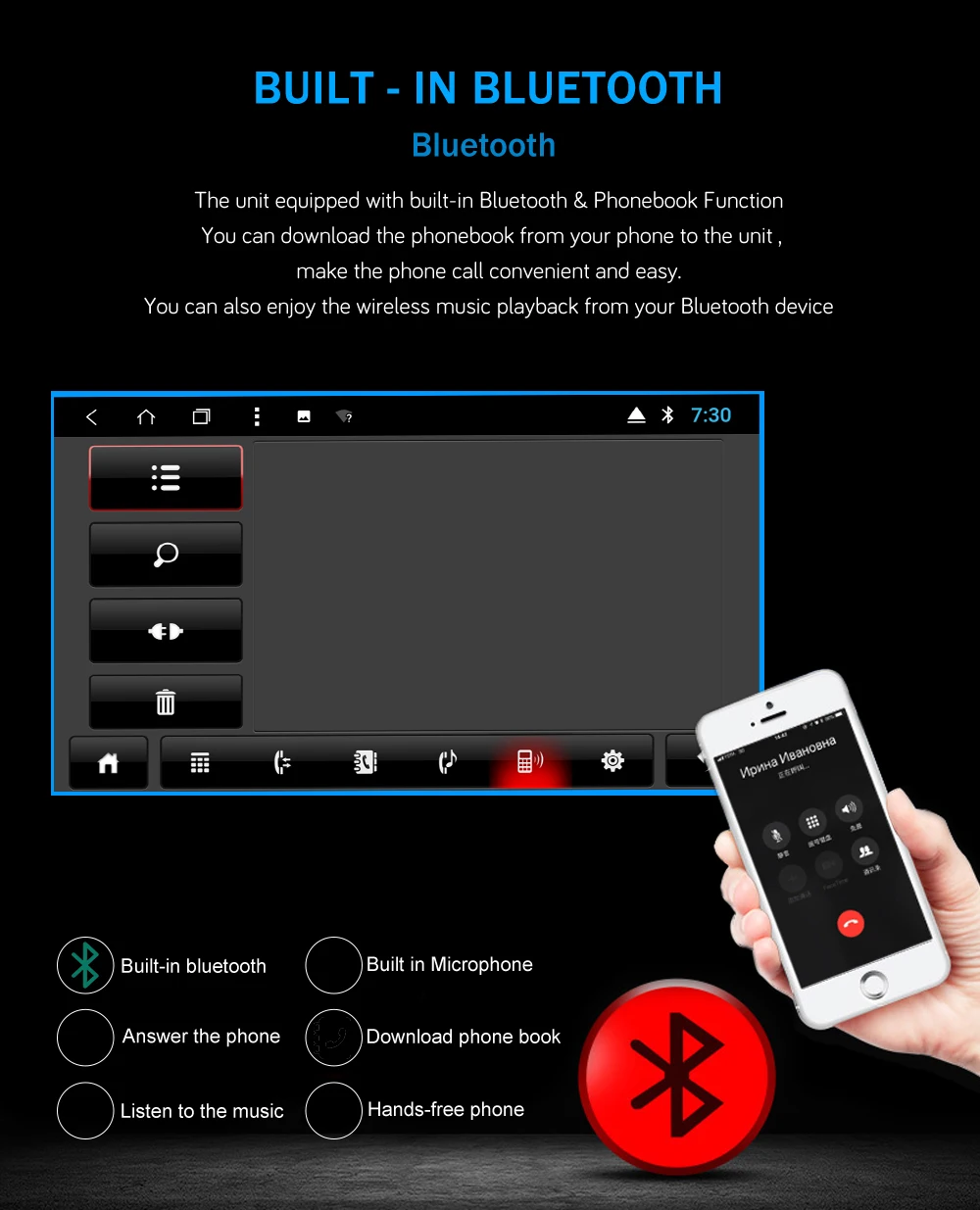 Excellent BONROAD Octa Core Android8.1.0 Ram 2G Full Touch Car Video Player For E46/M3/MG/ZT/Rover 75/320/318/325 RDS GPS BT Wifi (No DVD) 10