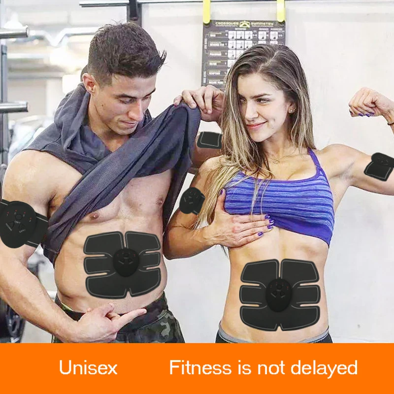 الورك مدرب البطن آلة كهربائية العضلات مشجعا ABS EMS مدرب لياقة الجسم أدوات مدلك الكهربائية الرعاية الصحية عشرات