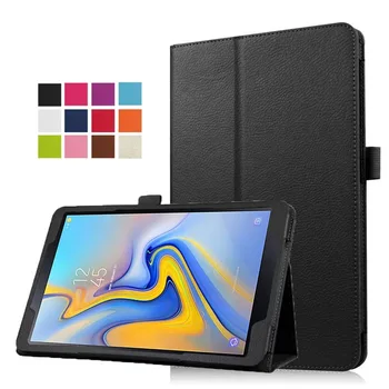 

Premium Vegan Leather Stand Cover with Auto Sleep/Wake For Samsung Galaxy Tab A 10.5'' 2018 Model SM-T590/T595 Tablet
