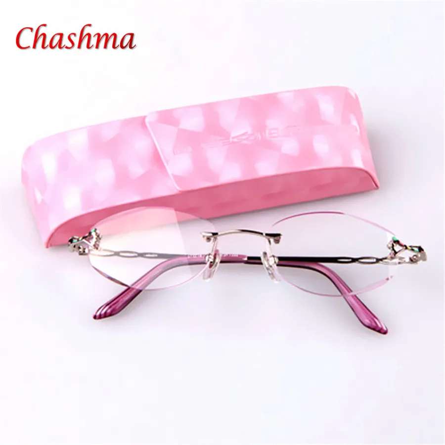 High Quality Ultra light Titanium Alloy diamond cut trimming Rimless