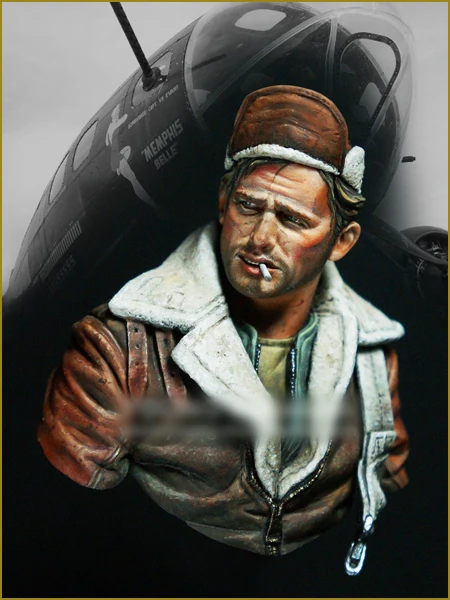 

[tuskmodel] 1:10 resin bust resin model kit WW2 U0062