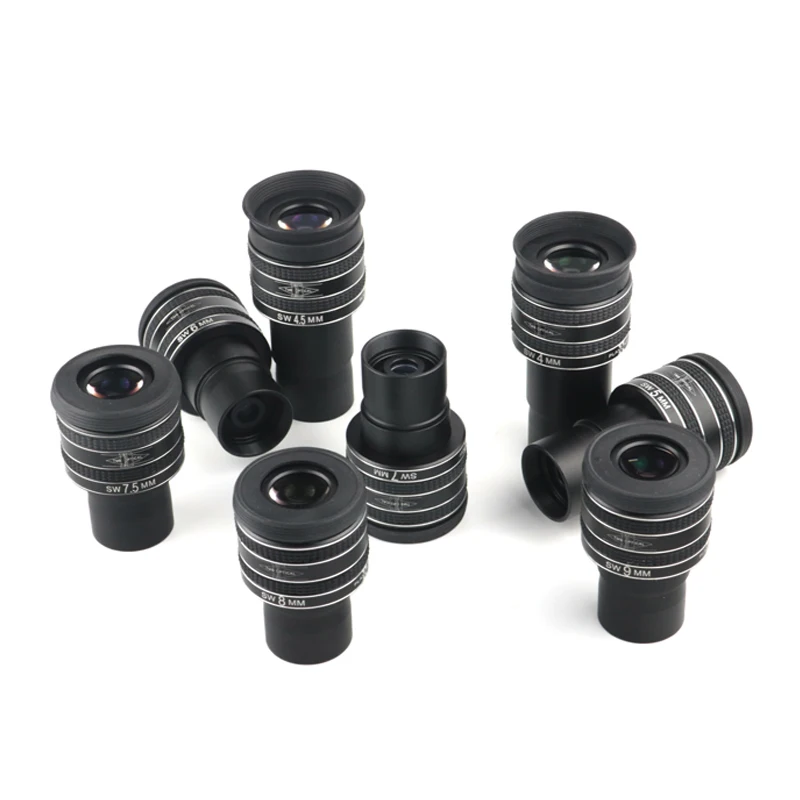 

Telescope Planetary Eyepiece Lens 1.25" Interface 58 Degree Wide-Angle View Kits 2.5mm/3.2mm/4mm/4.5mm/5mm/6mm/7mm/7.5mm/8mm/9mm