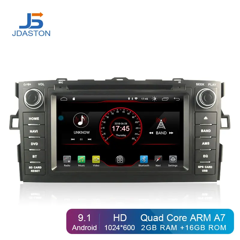 Clearance JDASTON Android 9.1 Car DVD Player For Toyota AURIS hatchback 2008-2012 2 Din Car Radio GPS Navigation IPS Stereo Multimedia 0 Clearance JDASTON Android 9.1 Car DVD Player For Toyota AURIS hatchback 2008-2012 2 Din Car Radio GPS Navigation IPS Stereo Multimedia 0