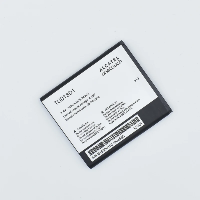 Аккумулятор Hekiy TLi018D1 для Alcatel One Touch Pop D5 Dual 5038x OT5038X 3 5015D OT 5016 5051A 1800 мАч|Аккумуляторы