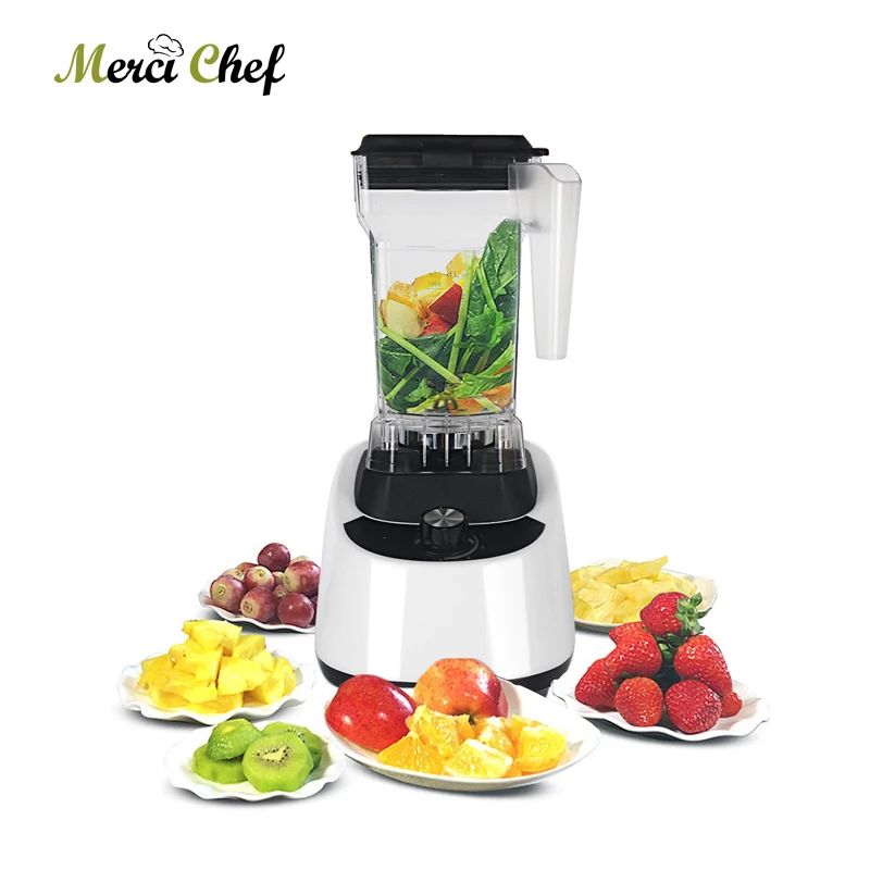 

Commercial Smoothie Blender Juicer Fruit Vegetable Electric Kitchen Mixer Grinder Food Processor Multifunctional 1-1.5L Juicer