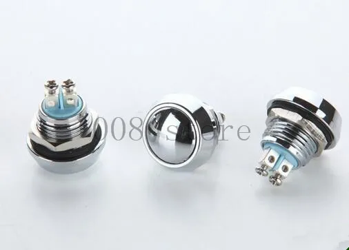 

12mm Start Horn Button Momentary Stainless Steel Metal Push Button Switch Hot Worldwide