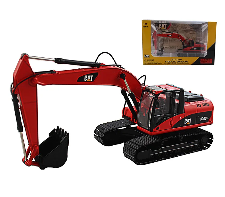 Rare DieCast Model Norscot 1:50 Caterpillar Cat 320D L Hydraulic Excavator Engineering Machinery 55214 For Collection,Decoration
