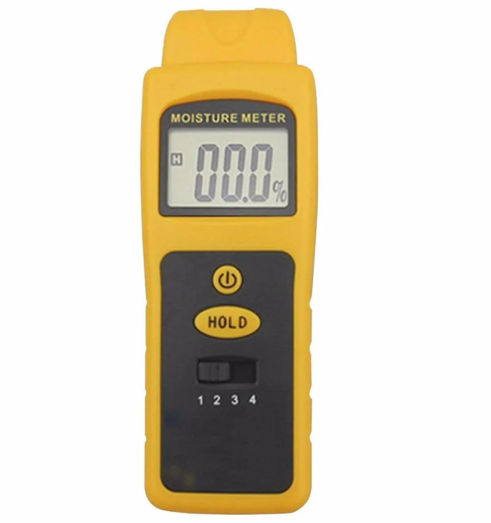 

High Accuracy LCD Digital Display Humidity Meter Pinless Moisture Meter for Wall Material Marble, Granite, Concrete, Gypsum