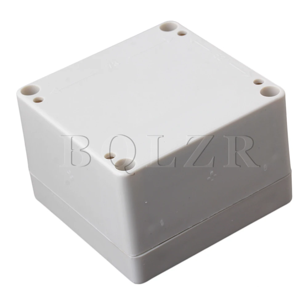 

BQLZR IP65 Plastic 3.23 x 3.19 x 2.2 inch Junction Project Case Waterproof