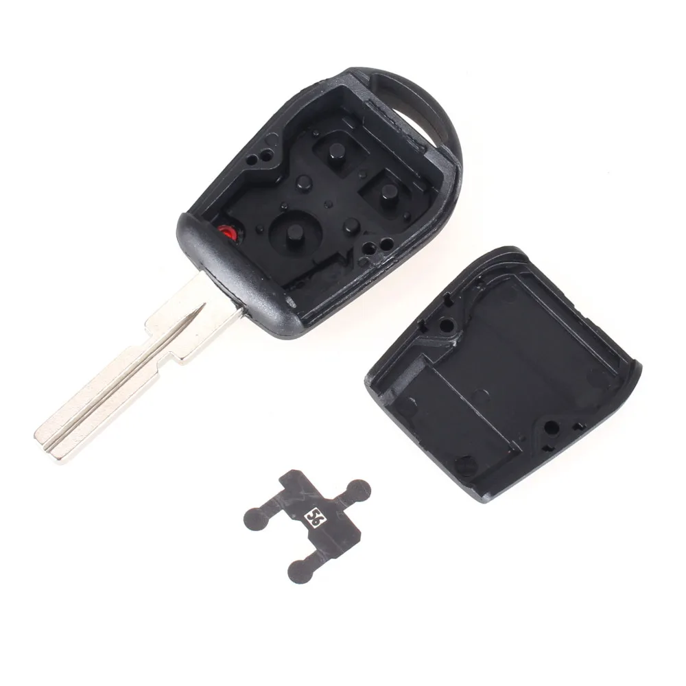 Чехол для брелка KEYYOU 3 кнопки BMW E31 E32 E34 E36 E38 E39 E46 Z3 Z4 чехол брелок BTN без порезов|case