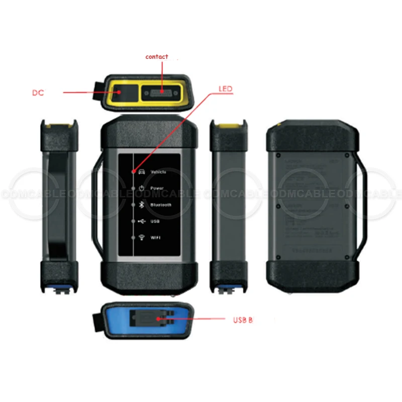 

Launch HD III Heavy Vehicle Diagnostic Box launch x431 hd3 universal truck model auto diagnosis scanner Launch X-431 PRO 3S+