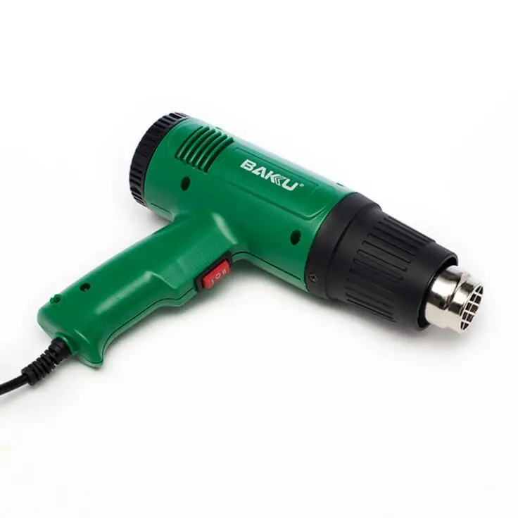 

110V BAKU Heat Gun Dual Temperature Electronic Hot Air Gun, Heavy Duty Electric Power Tool for Mobile Phone Repair Desoldering