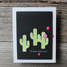 

GJCrafts Plant Cactus Flower Metal Cutting Dies DIY Scrapbooking/photo album Decorative Embossing DIY Paper Cards New 2018