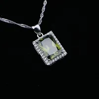 925-Sterling-Silver-Chain-Necklace-Olive-Green-Cubic-Zirconia-White-CZ-Slide-Pendant-For-Women-Wedding.jpg_200x200