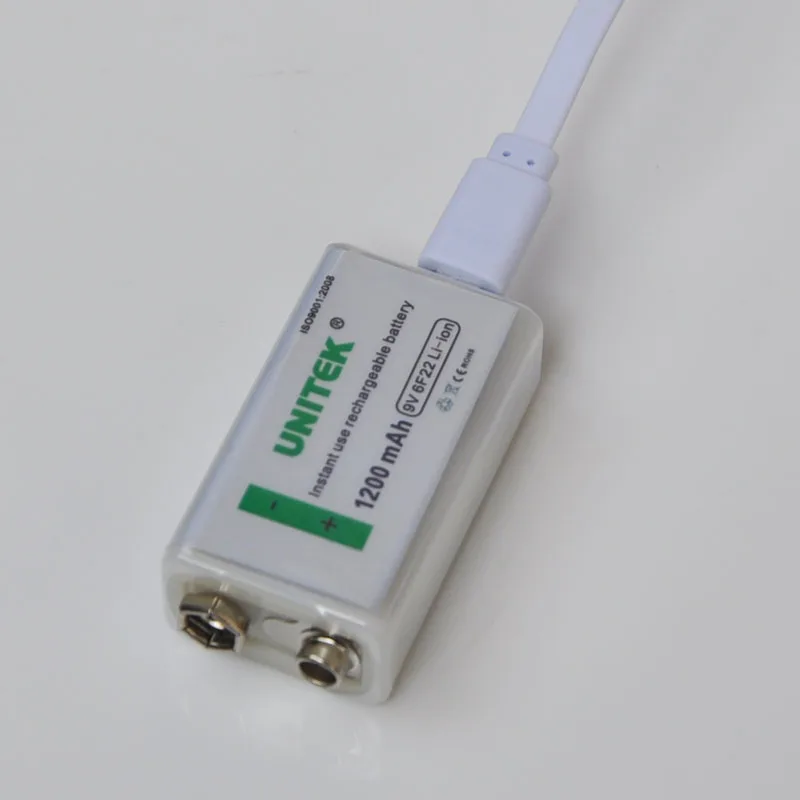 1 4 шт. литий ионный аккумулятор USB 9 в 1200 мАч 6F22 элемент для беспроводного