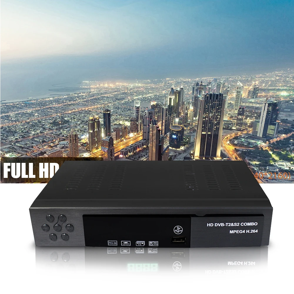 Испания DVB T2 S2 комбо ТВ-приставка H.264 FULL HD 1080P MPEG2/4 Поддержка 3D интерфейса, CCCAM, Youtube, PVR, IP ТВ-приставка с USB wifi