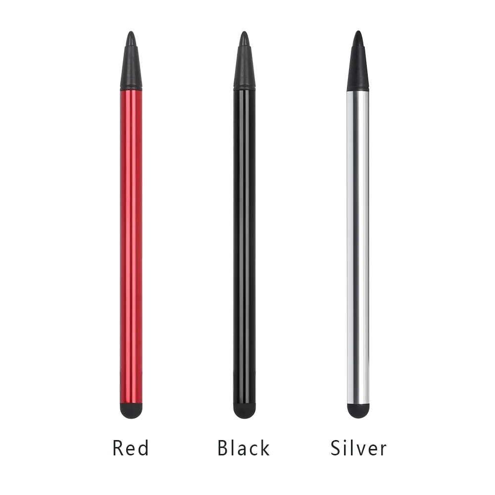 

High Precision 2 in 1 Capacitive Pen Touch Screen Stylus Pencil Tablets Pencil for Tablet iPad Cell Phone Samsung PC Accessories