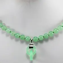 Бусины из натурального материала 8 мм легкие модные ювелирные изделия с зелёными камнями ожерелье кулон кварцевые точные часы Крылья Женщины королева