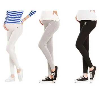 

Fashion pregnant women autumn Leggings pants trousers belly Slim was thin Maternity Clothes plus size xxxl