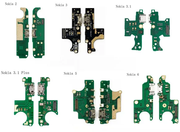 

For Nokia 2 3 3.1 Plus 5 5.1 6 7 7.1 7Plus/X5 X6 X7 Micro Dock Connector Board USB Charging Charge Port Flex Cable