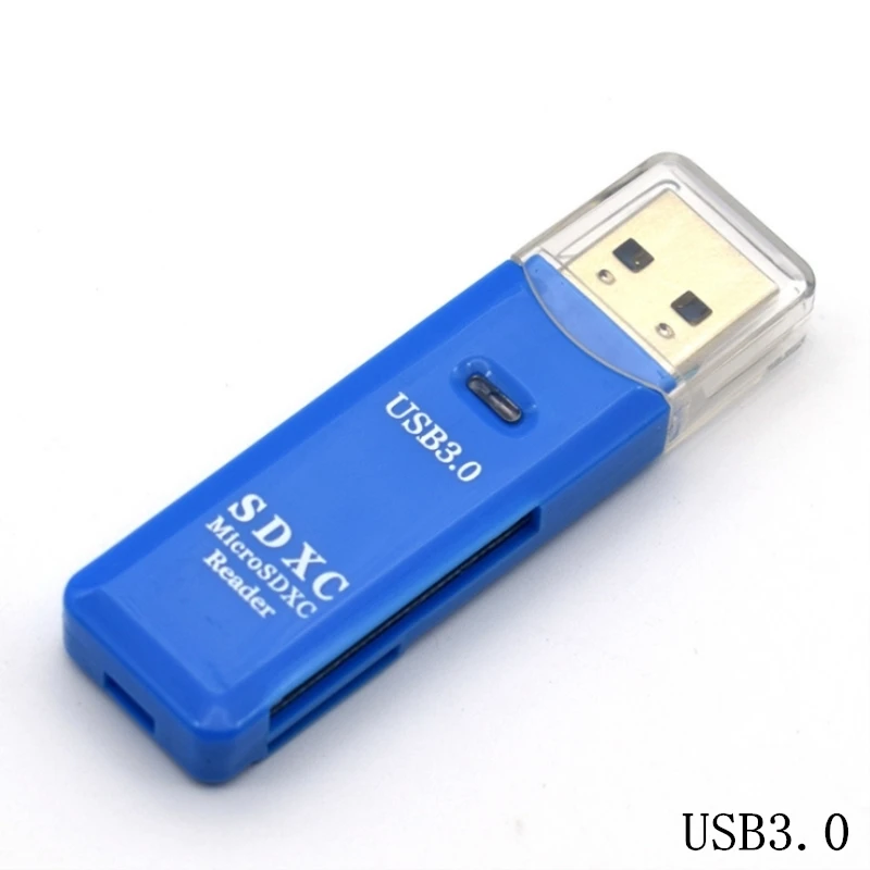 Считыватель карт GAOMUYUE USB3.0 для Microsd и TF/SD карт и SD USB 3,0 в кардридер s для ПК и Loptop free-S2