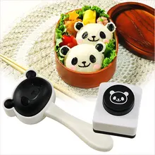 10 компл. Panda Суши рис Плесень, панда Onigiri суши инструменты-2 шт. комплект