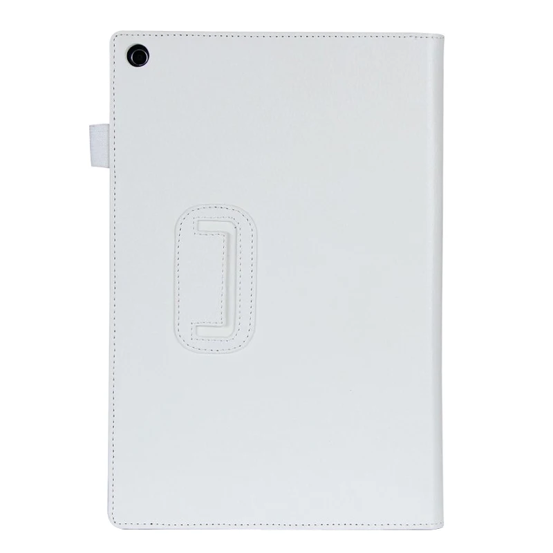 Магнитный чехол-книжка с подставкой для sony Xperia Tablet Z Z1 10,1 дюймов планшет из искусственной кожи чехол - Цвет: white