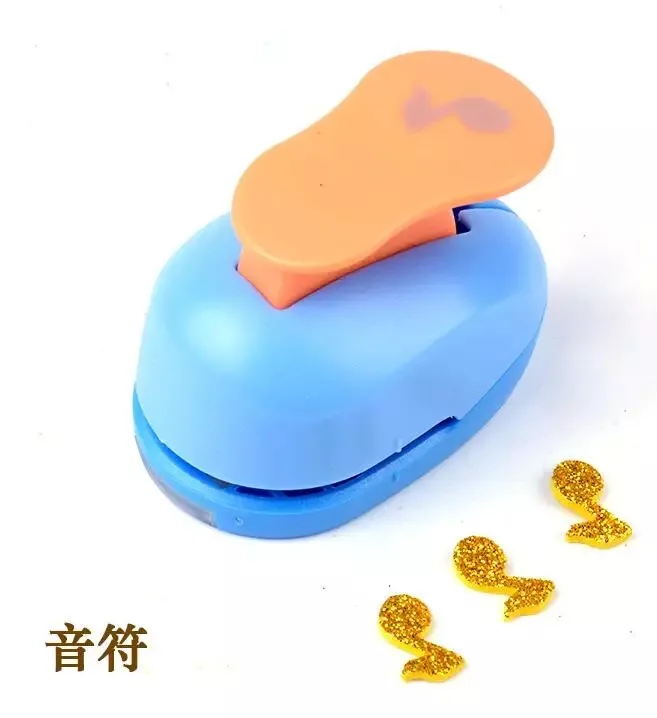 free shipping 5/8"(1.5cm)note shape of eva foam punch paper punches for