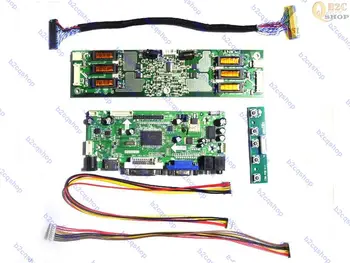 

(HDMI+DVI+VGA+Audio)LCD Driver Controller Board Kit for Panel 1680X1050 LM201W01(SL)(C2) LM201W01-SLC2