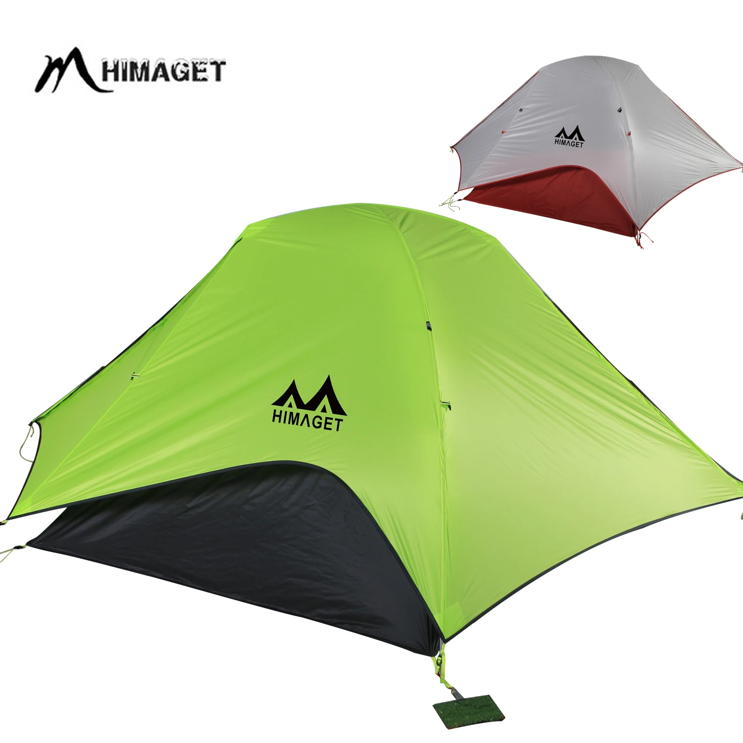 NEW 20D Double Layer Two Men 2 Person Backpacking Family Camping Tent 3