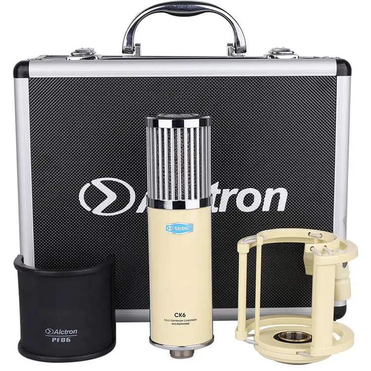 Alctron CK6 высокопроизводительный конденсаторный микрофон с большой золотой
