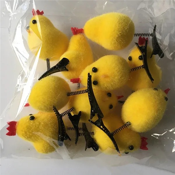 Little Yellow Chicken Hair Clip Fun Make up Decoration - Buyer's Showcase 8
