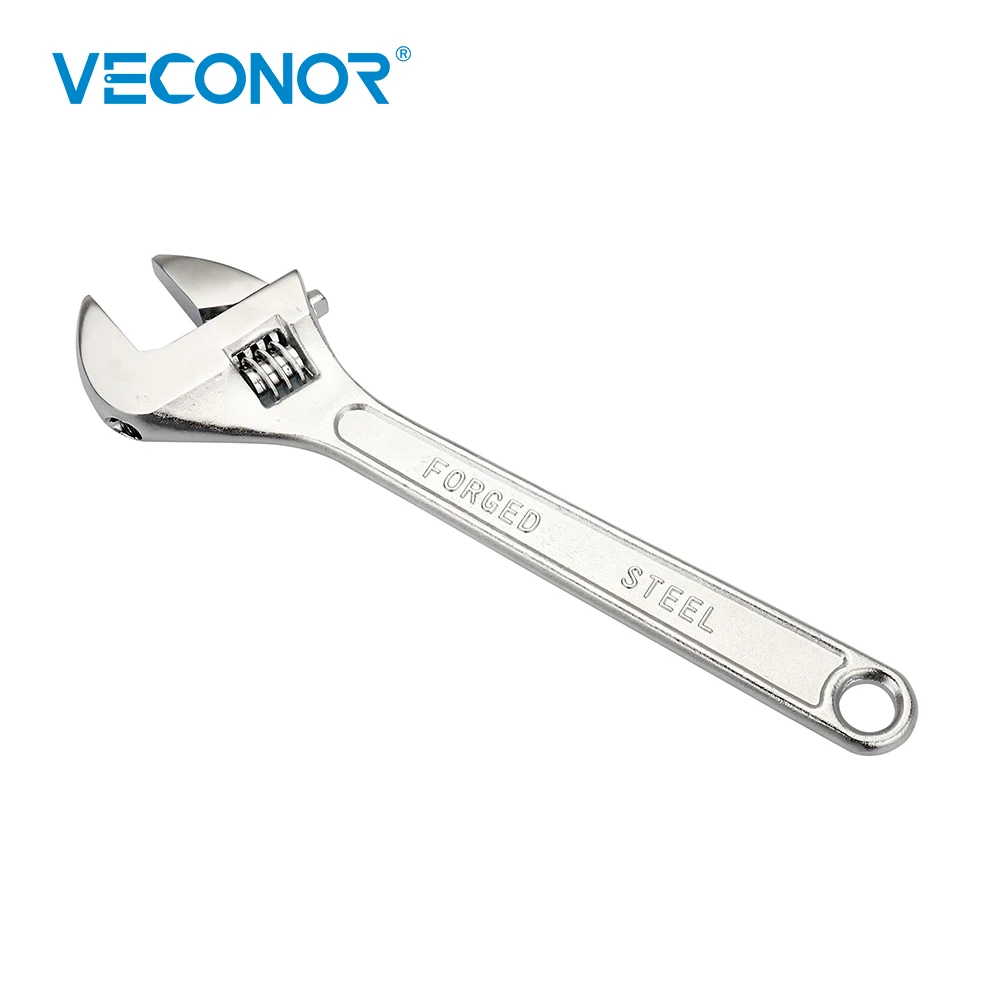 VECONOR 12" 300mm Adjustable Spanner Universal Multi function Key Wrench Household Home Repair