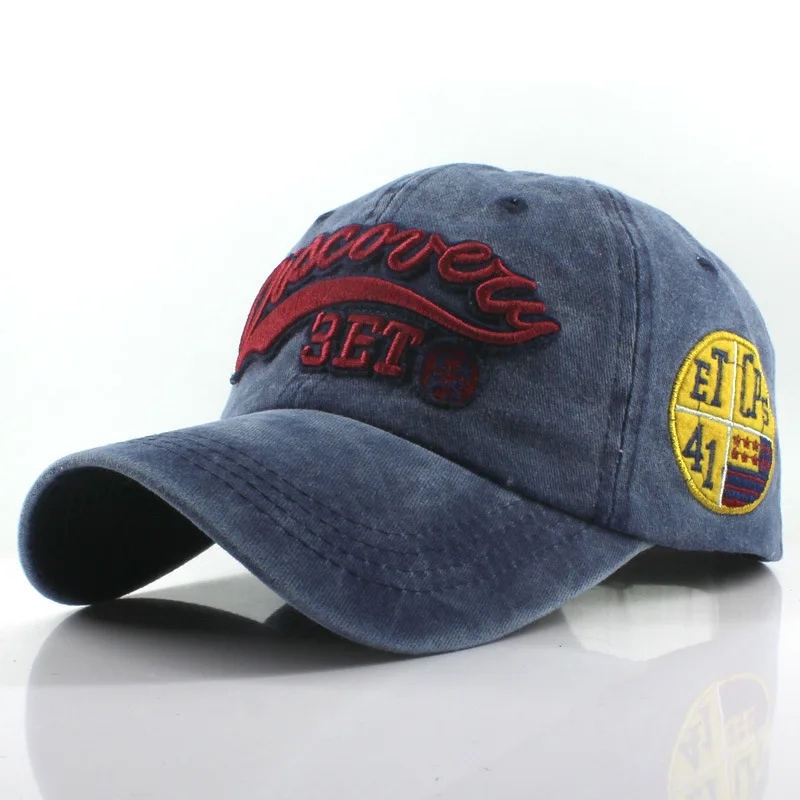 

Canada Letter Cotton Embroidery Baseball Caps Snapback Hat Men Women Leisure Hat Cap New Style Lettering Washed Embroidered Base