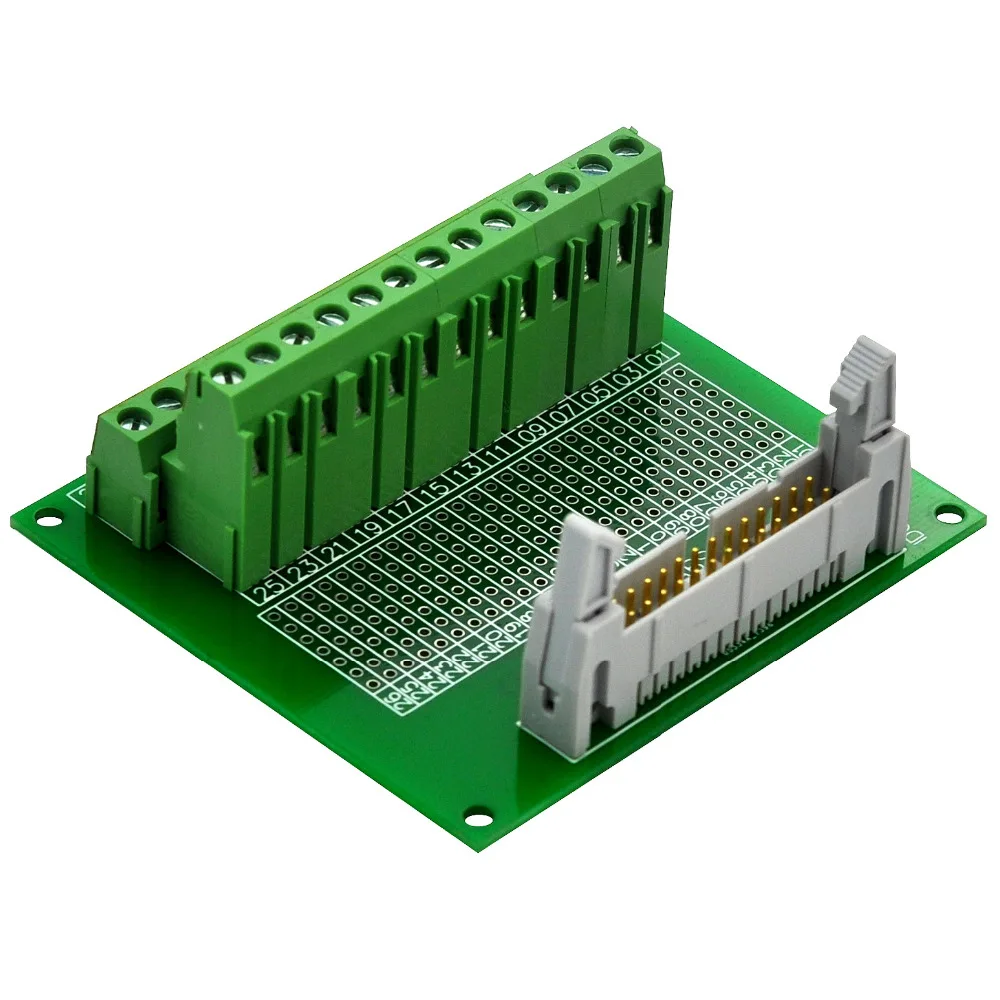 CZH-LABS IDC-26 мужской коннектор Breakout Board Module, IDC Pitch 0 ...