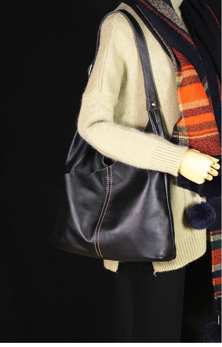 IPinee, европейский стиль, повседневные сумки, большая вместительная сумка для путешествий, женские сумки через плечо, натуральная кожа