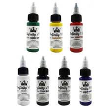 30 мл полуперманентные натуральные чернила для татуажа, пигмент для бровей, подводка для глаз, губ, боди, искусство, краски, принадлежности для макияжа, инструменты, 7 цветов