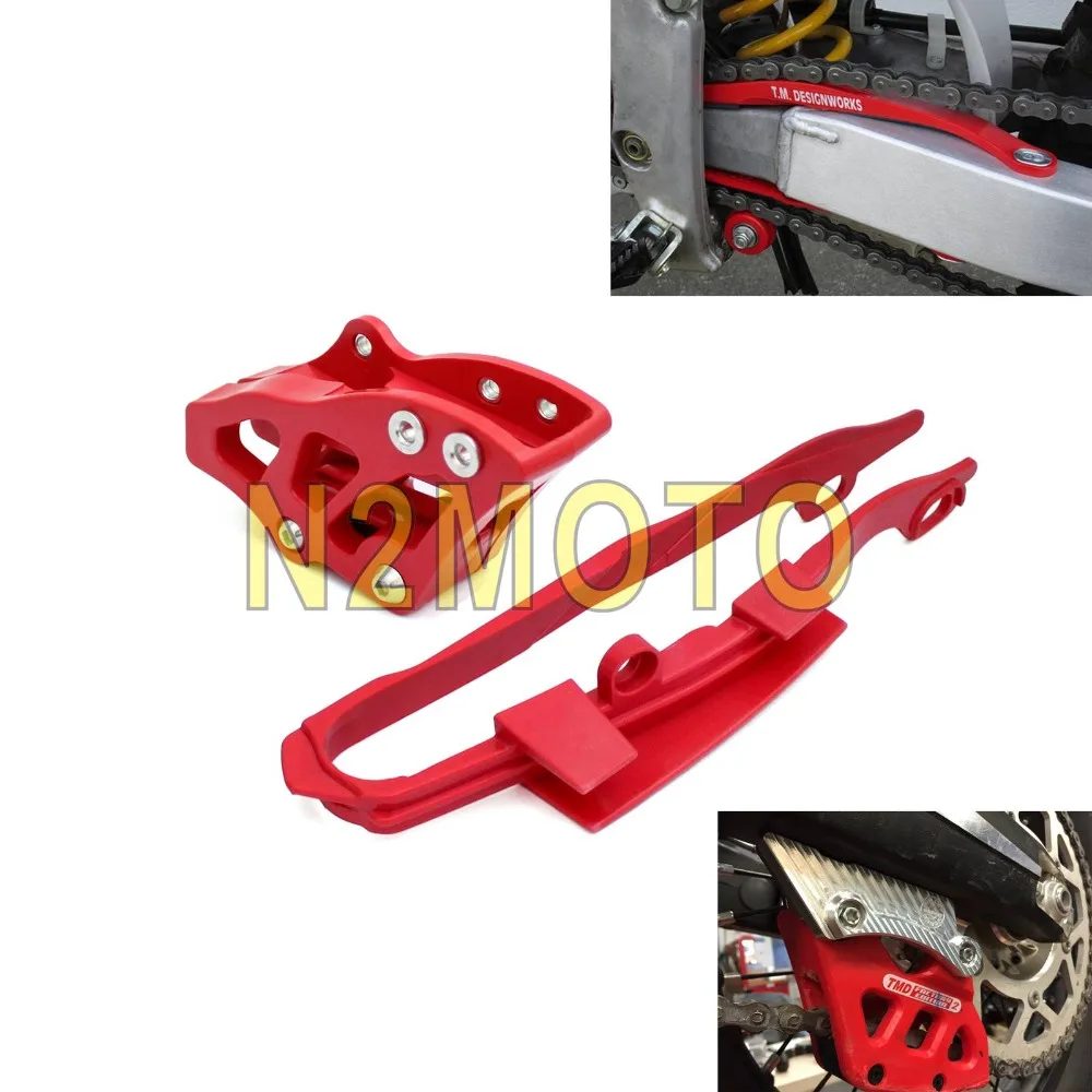 Racing Motocross Dirt Bike Swingarm Chain Guide Guard and Chain Slider