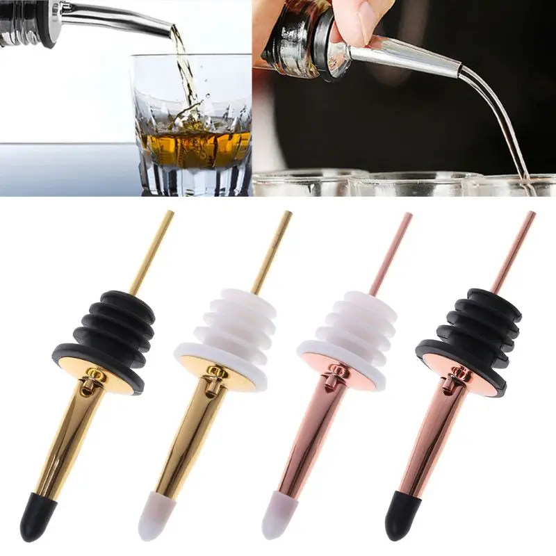 Нержавеющая сталь Ликер Spirit Pourer Бутылка для вина Pour Flow Spout Пробка колпачок