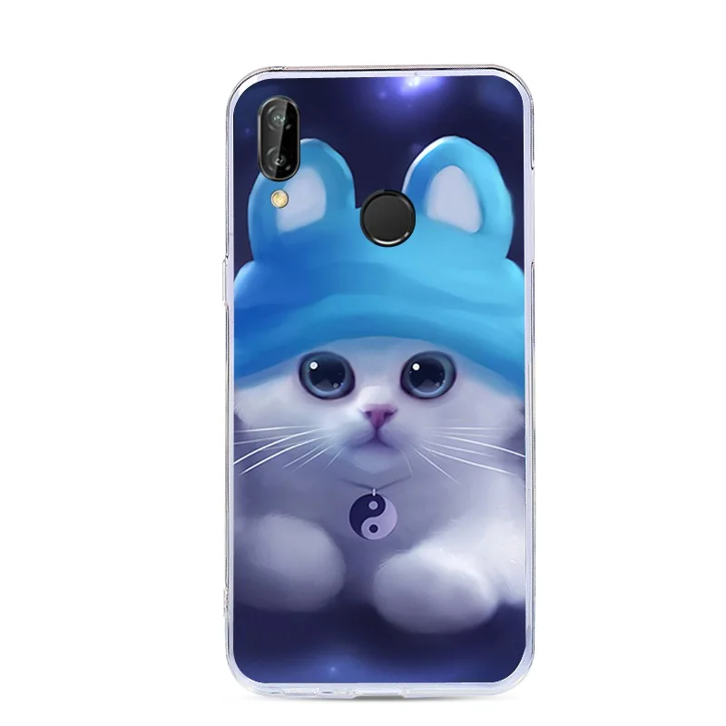 حافظة لهاتف huawei P الذكية زائد 6.3 بوصة لينة TPU سيليكون الهاتف الغطاء الخلفي واقية حافظة لهاتف huawei PSmart زائد P الذكية + INE-LX1 حافظة لهاتف huawei P الذكية زائد 6.3 بوصة لينة TPU سيليكون الهاتف الغطاء الخلفي واقية حافظة لهاتف huawei PSmart زائد P الذكية + INE-LX1