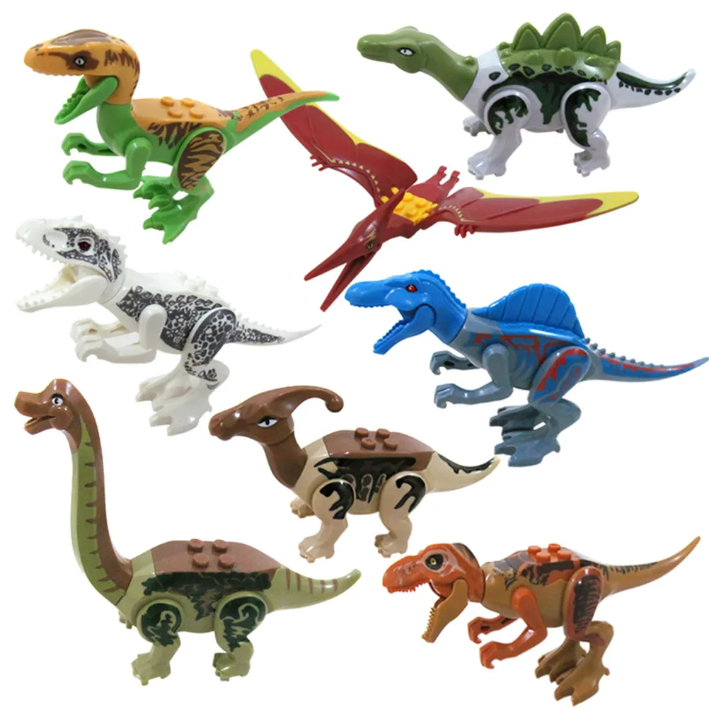 

DIY Dinosaur statues Toys Set Dinosaur Building Figures Toys Educational Puzzle Dinosaur