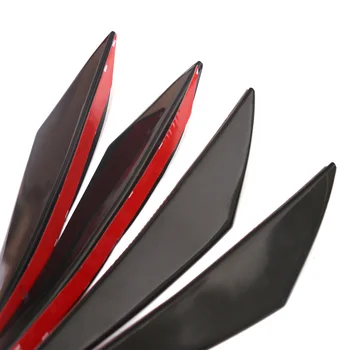 

4Pcs Universal Car Trim Front Bumper Splitters Body Spoiler Protectors TD326