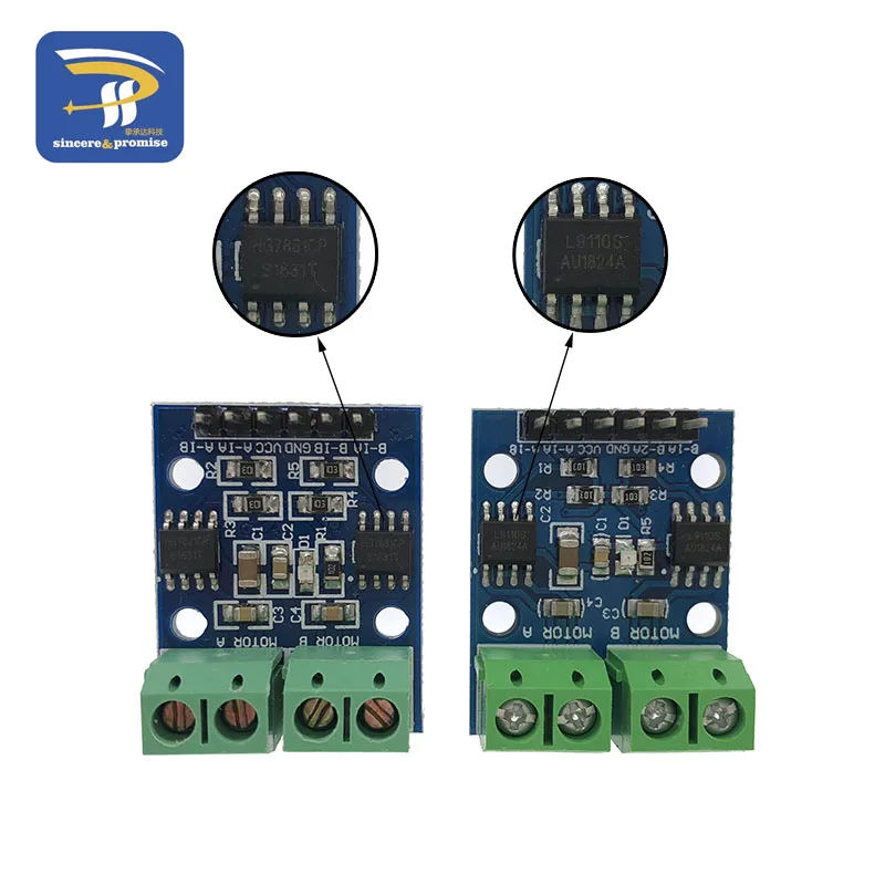 L9110 L9110S/HG7881 HG7881CP два дорожного двигателя управляемый модуль для Arduino 2 канала DC шаговый двигатель драйвер платы H Мост